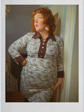 70s Collared Shift Dress