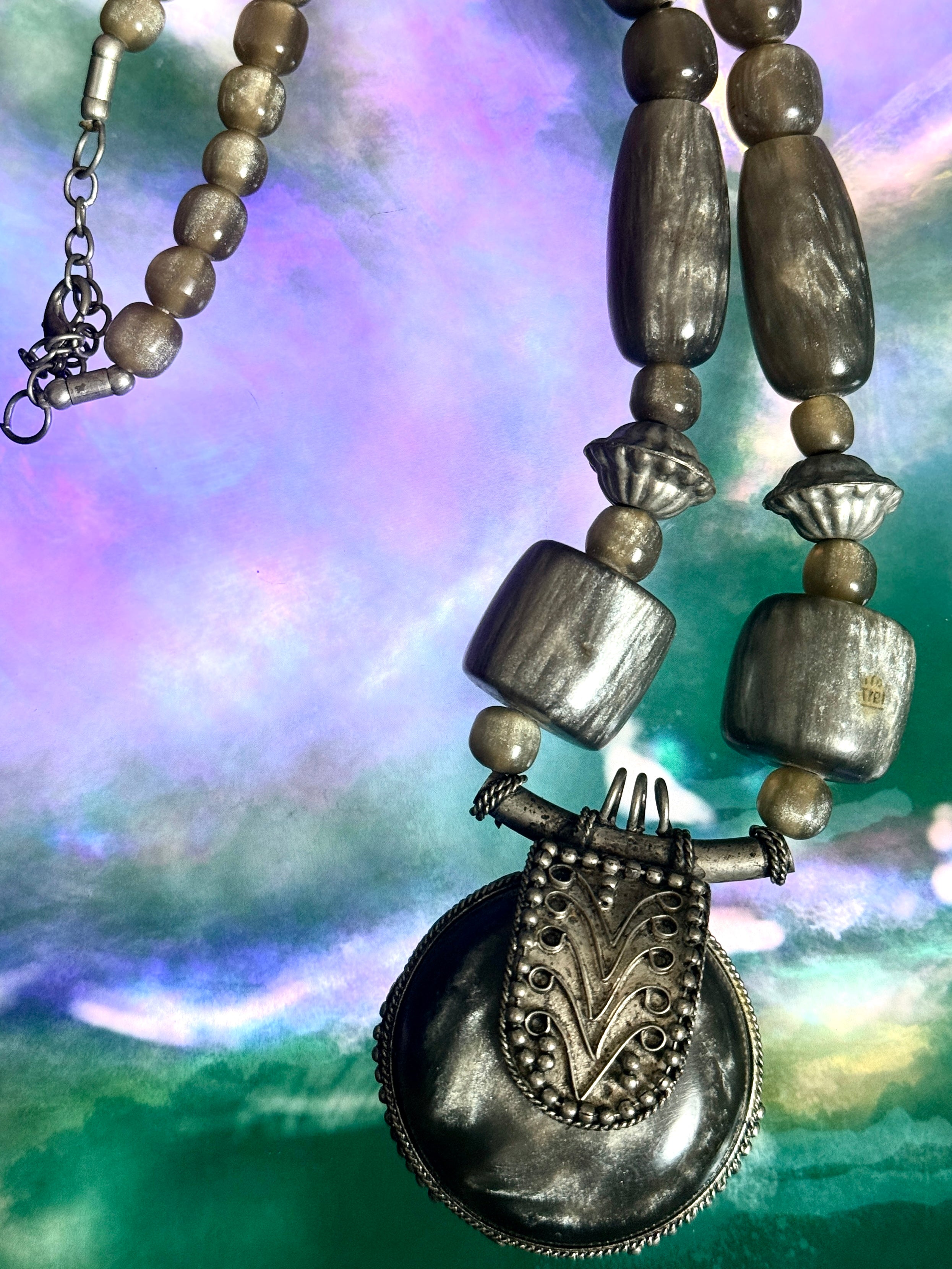 Vintage Boho Tribal Statement Necklace