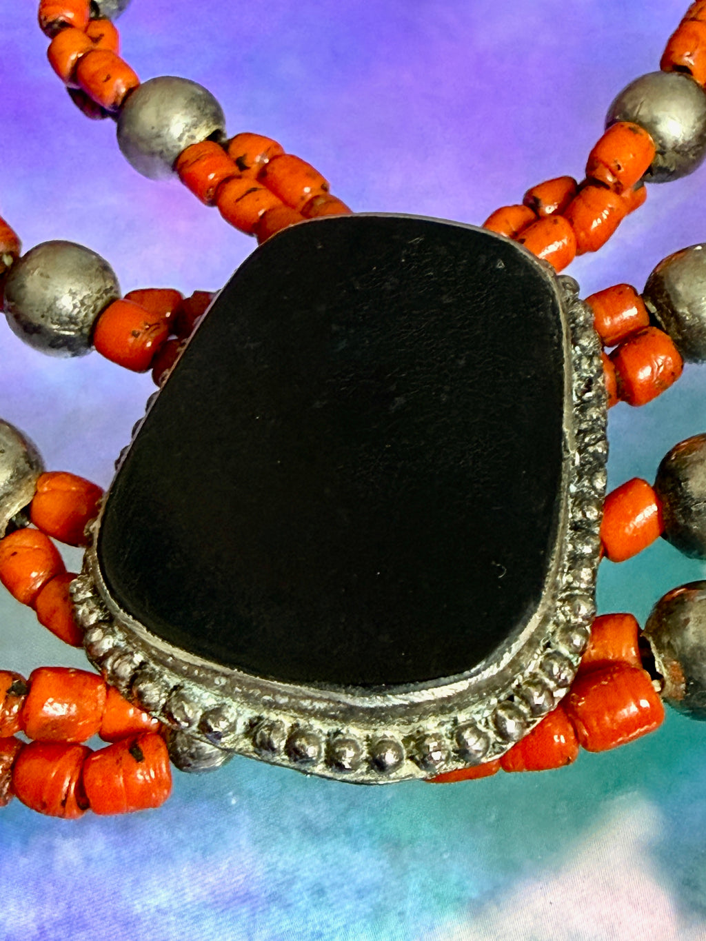Vintage Tribal Statement Necklace