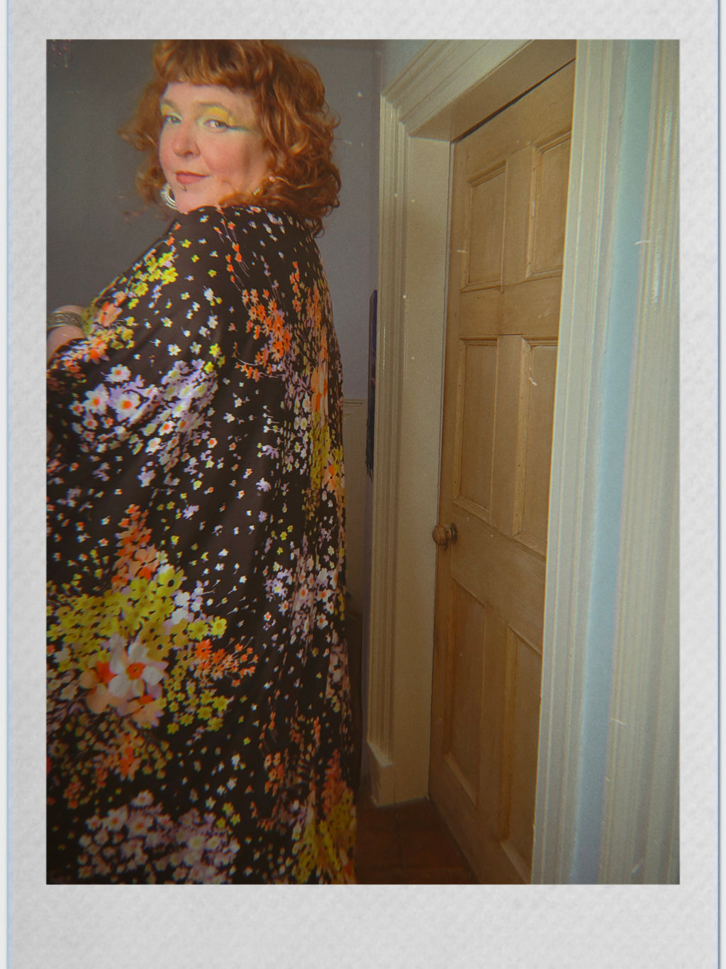 Vintage 70s floral kaftan