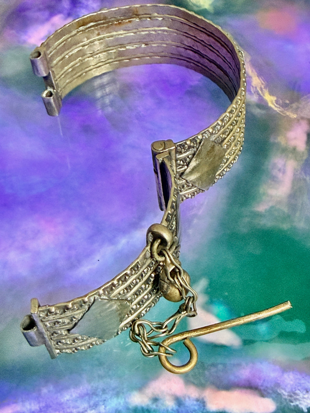 Vintage Kuchi Tribal Cuff Bracelet