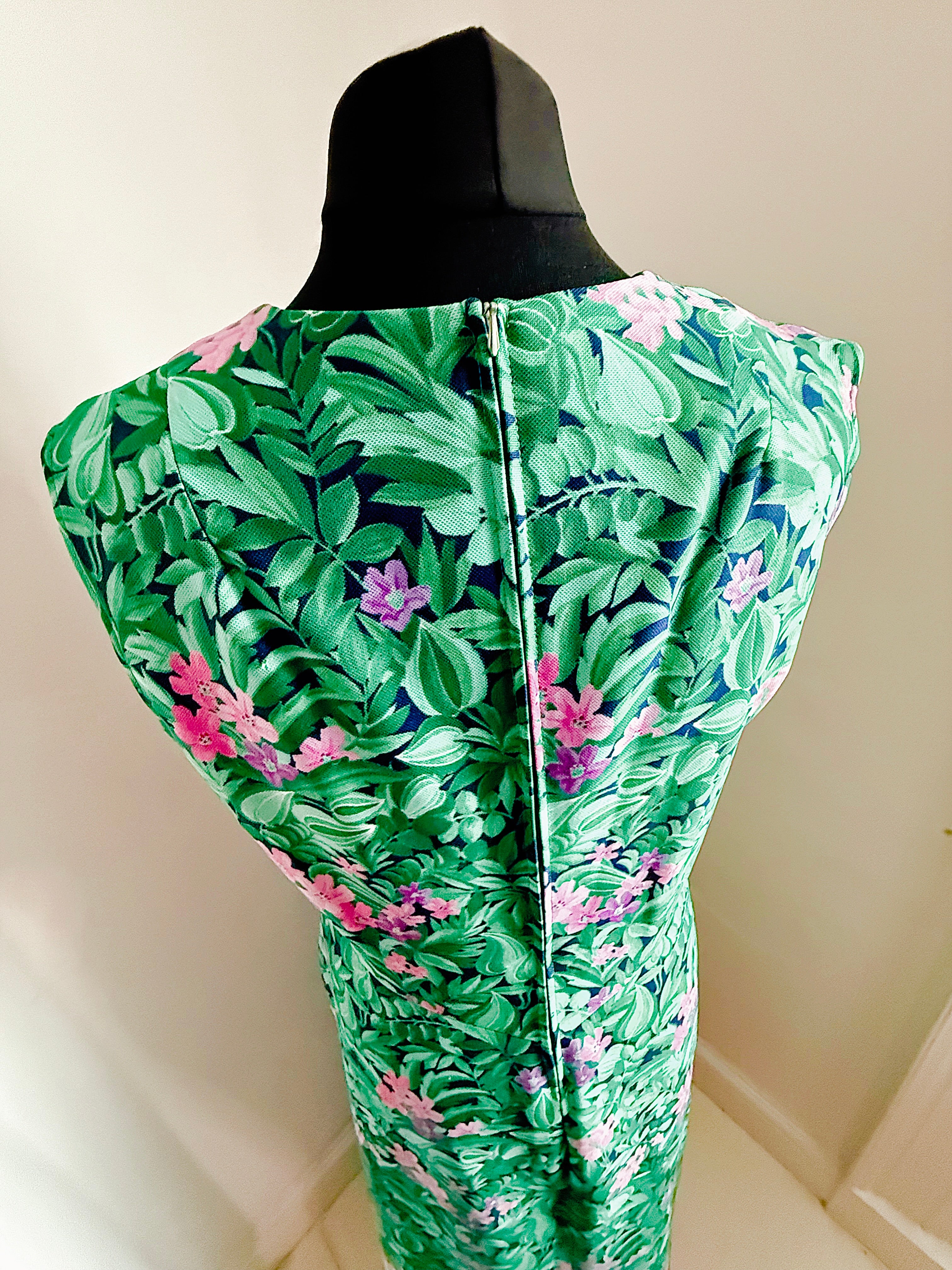 70s Joy Jungle of a Maxi Dress