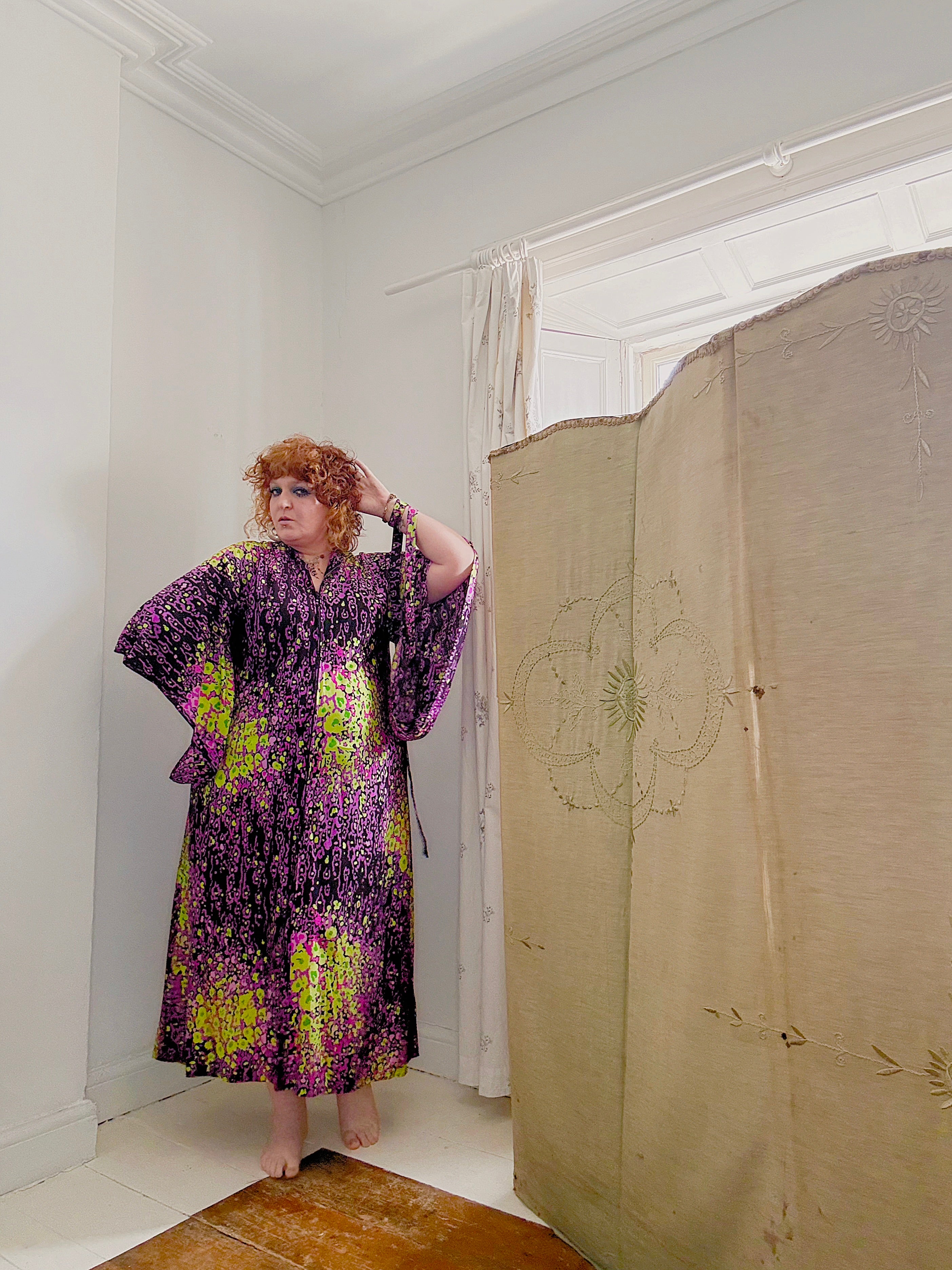 70s Psychedelic House Kaftan