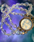 Vintage Kirks Folly Seaview Moon Crystal Beaded Bracelet
