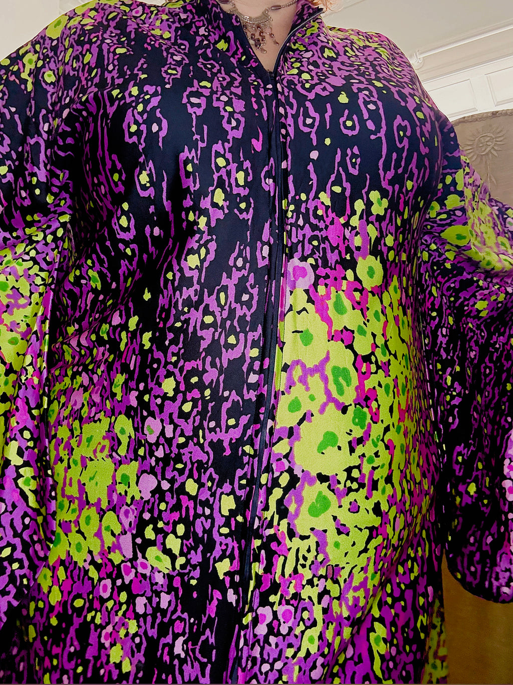 70s Psychedelic House Kaftan