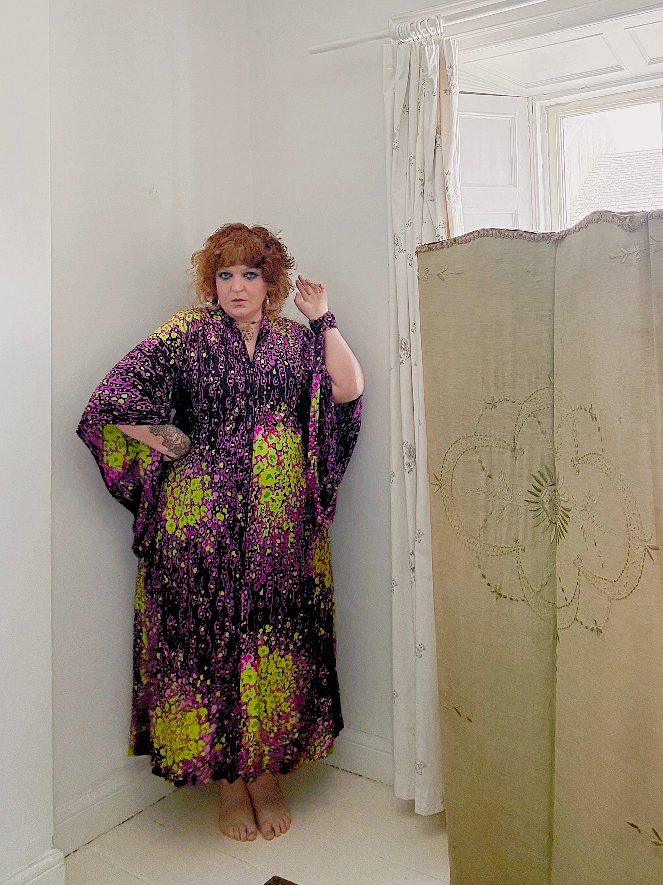70s Psychedelic House Kaftan