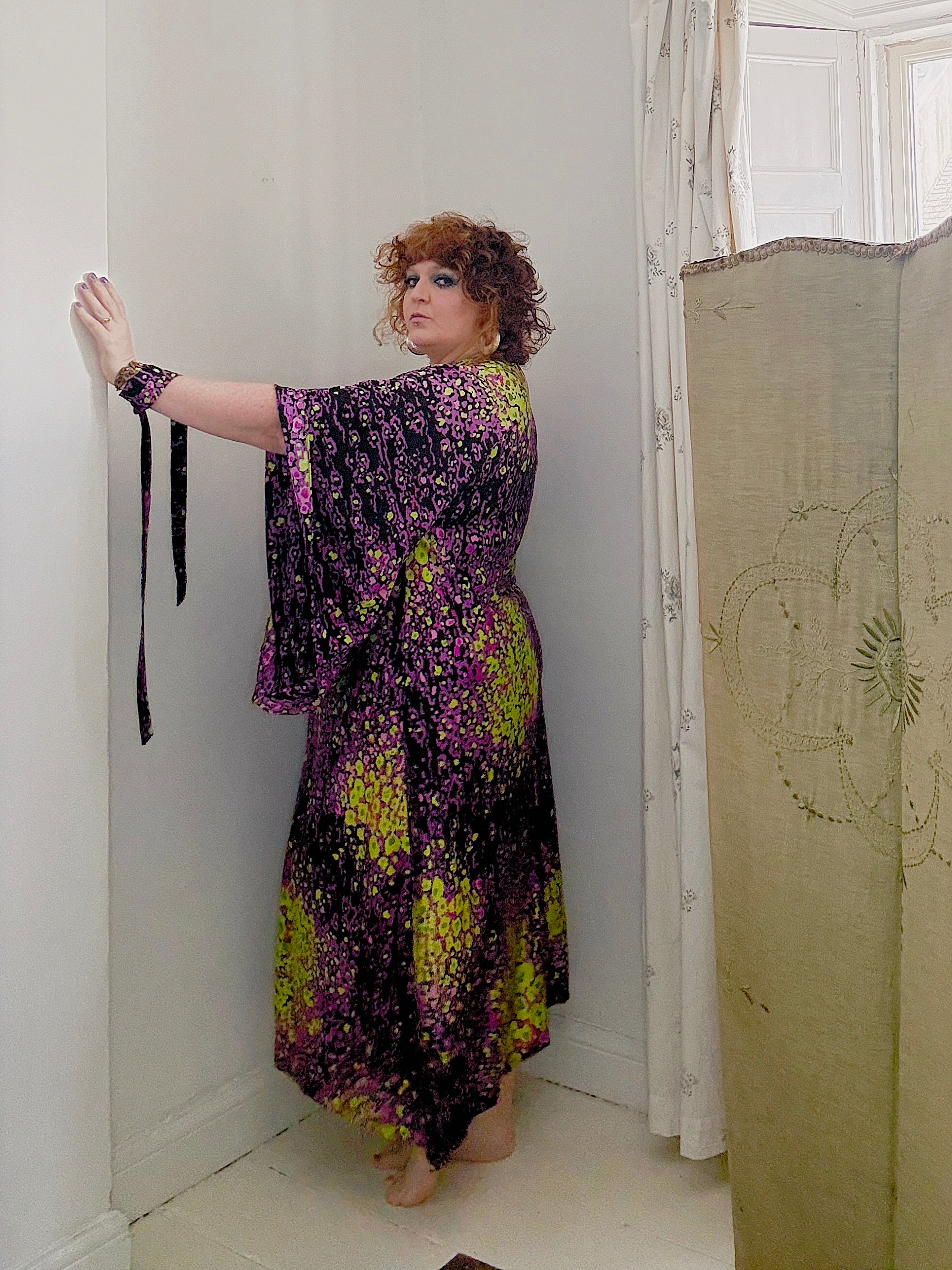 70s Psychedelic House Kaftan
