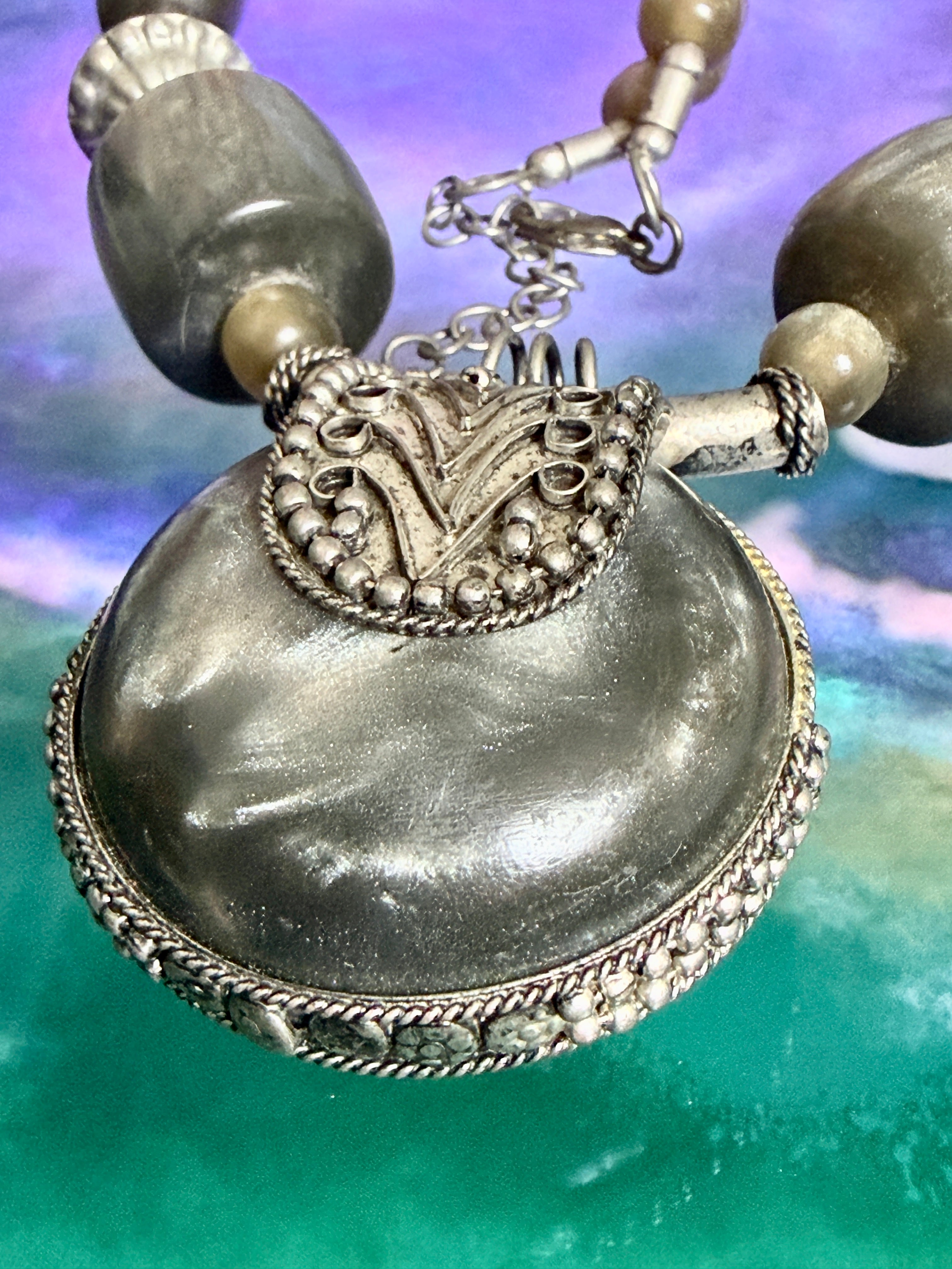 Vintage Boho Tribal Statement Necklace