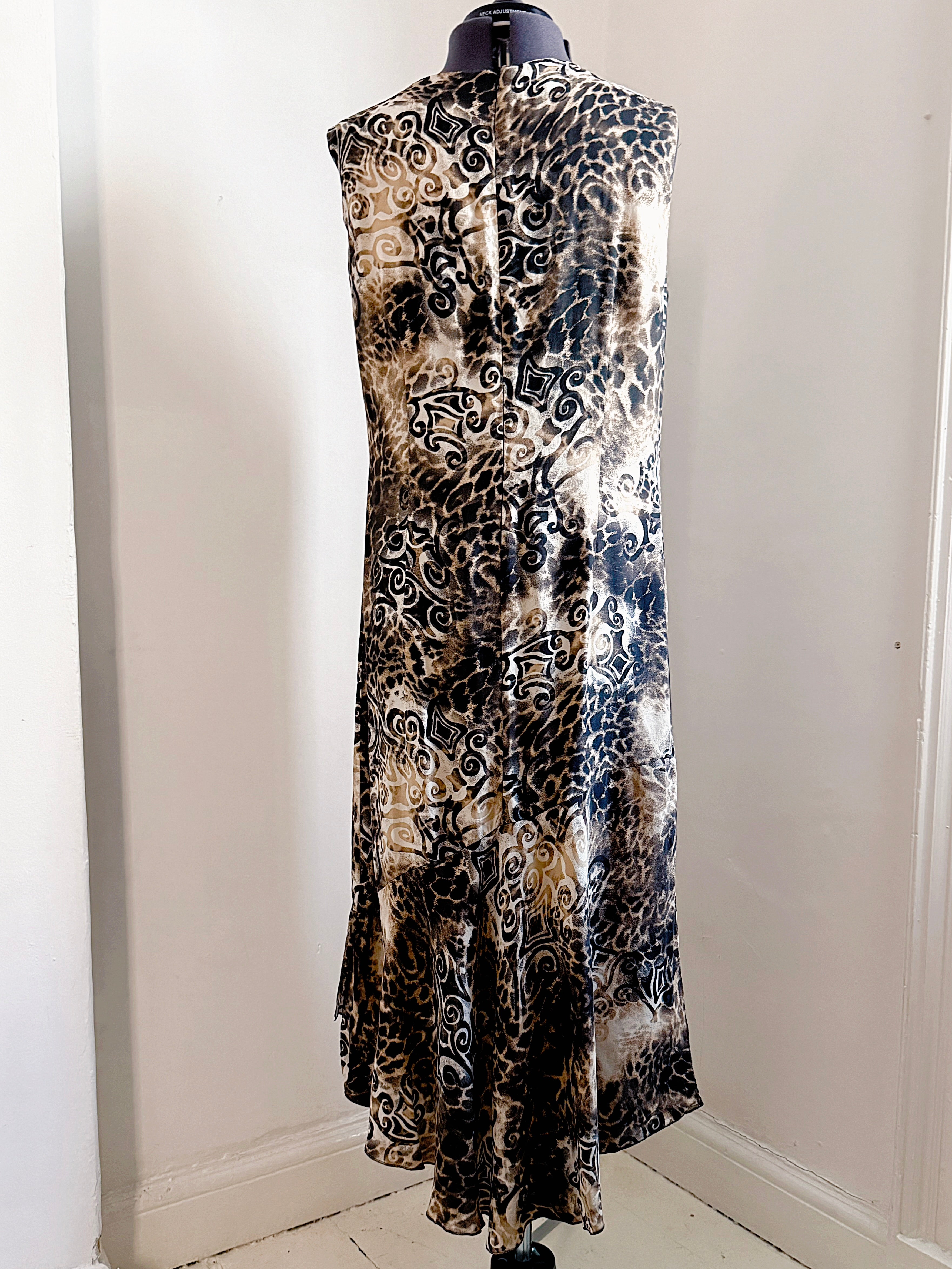 90s/Y2K Vintage Animal Print Dress
