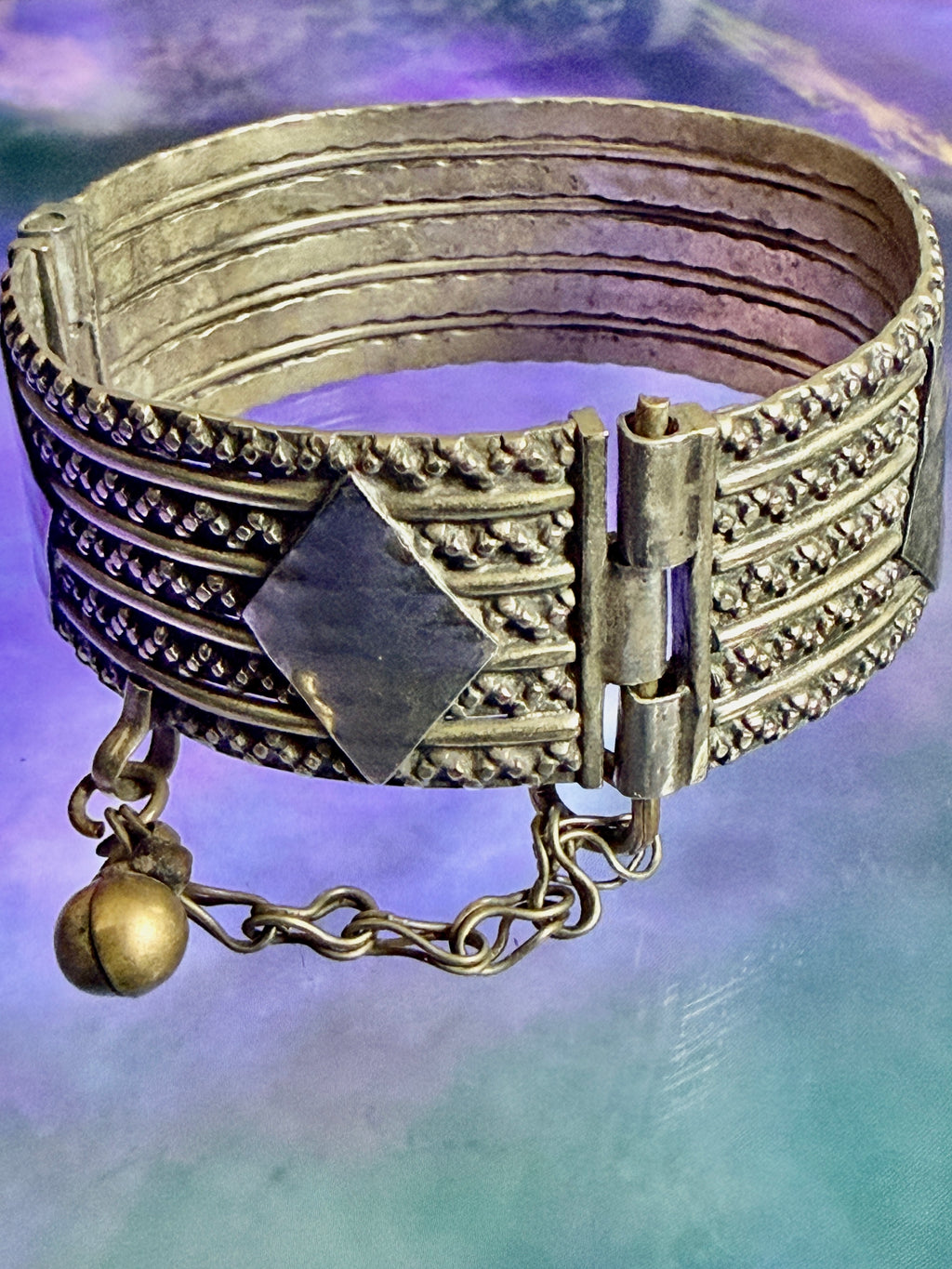 Vintage Kuchi Tribal Cuff Bracelet