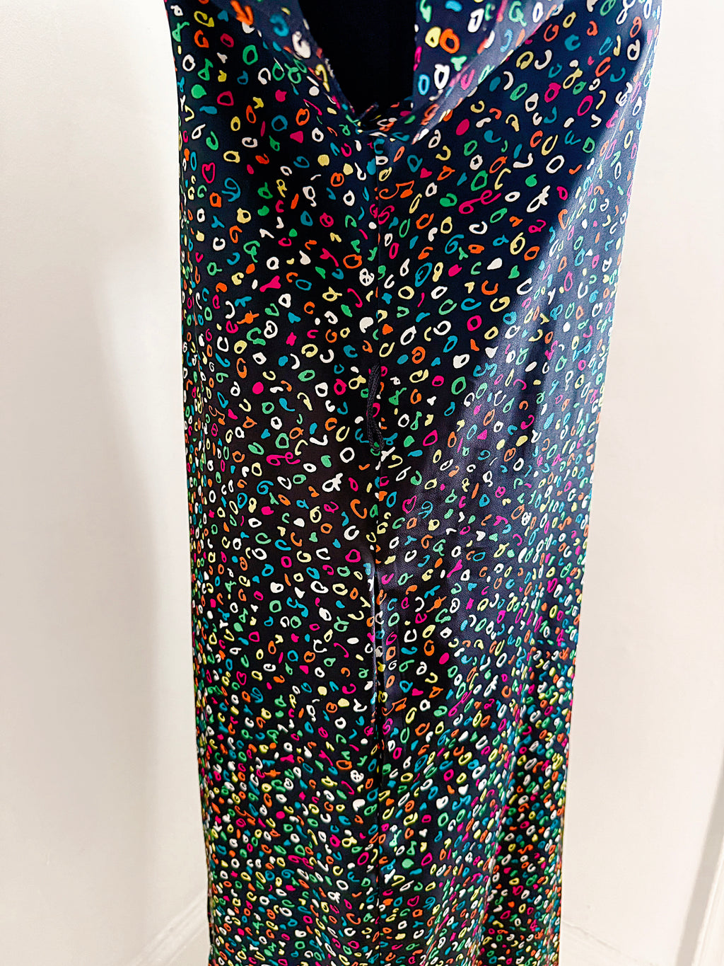 80s St Michael’s Colourful Confetti Shift Dress