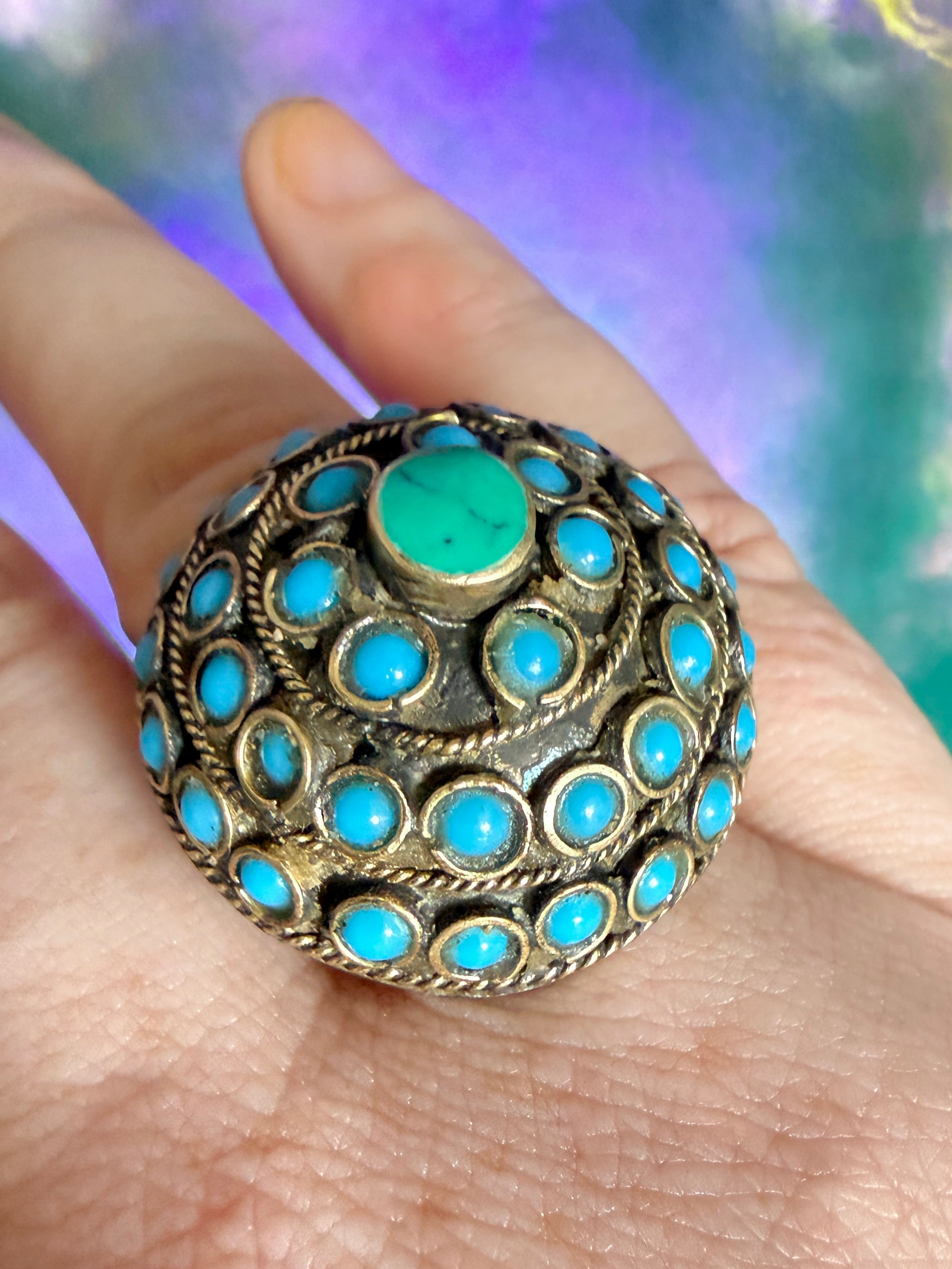 Vintage Kuchi High Dome Ring