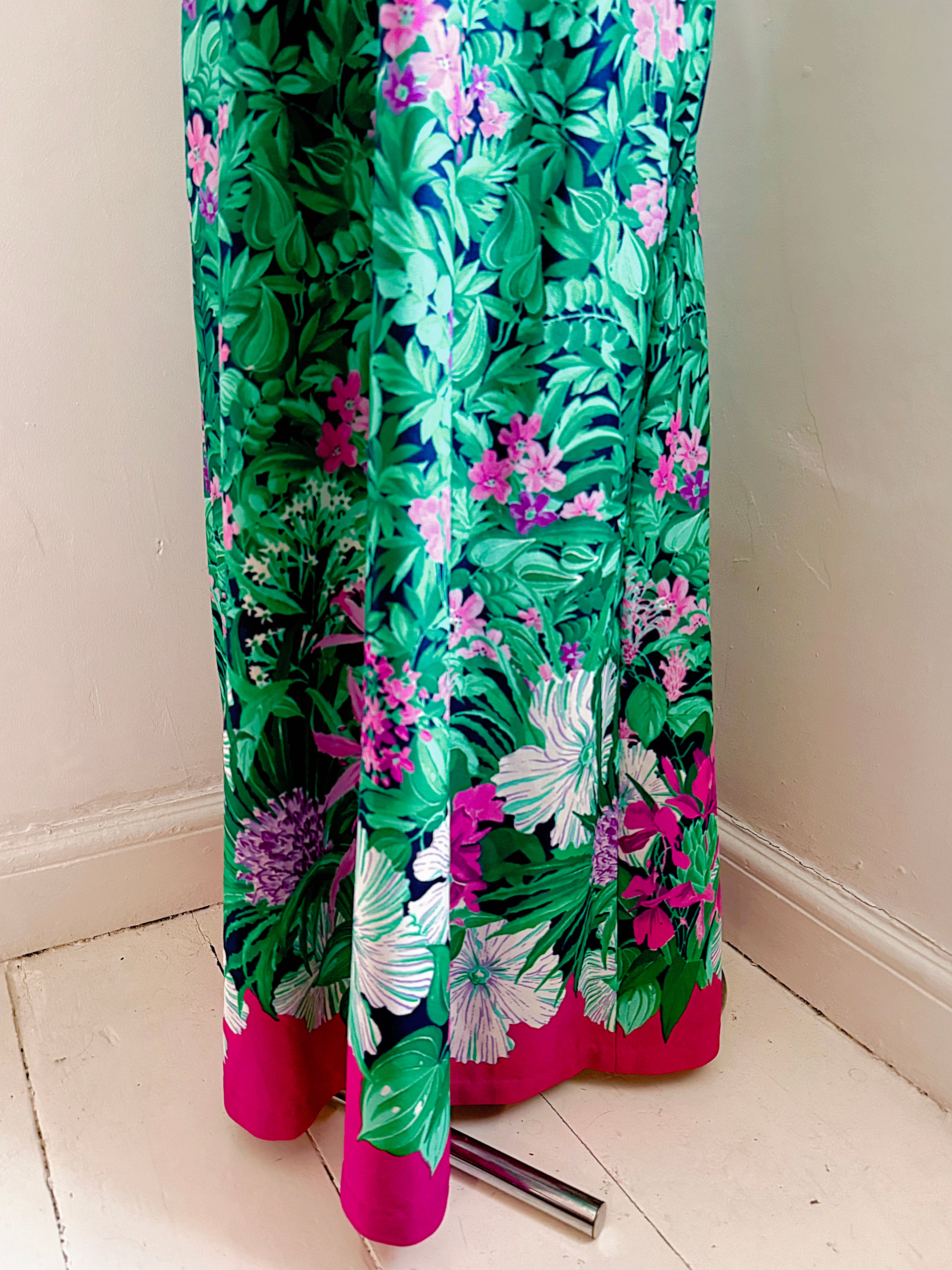 70s Joy Jungle of a Maxi Dress