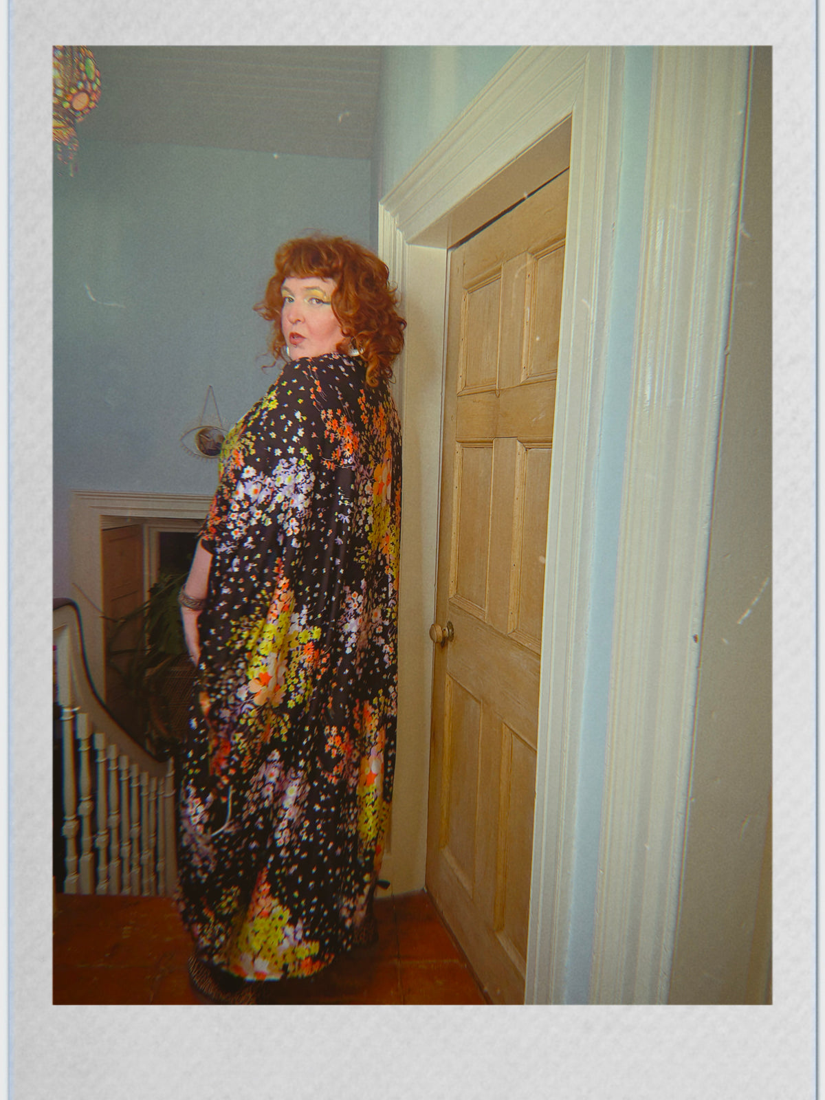Vintage 70s floral kaftan
