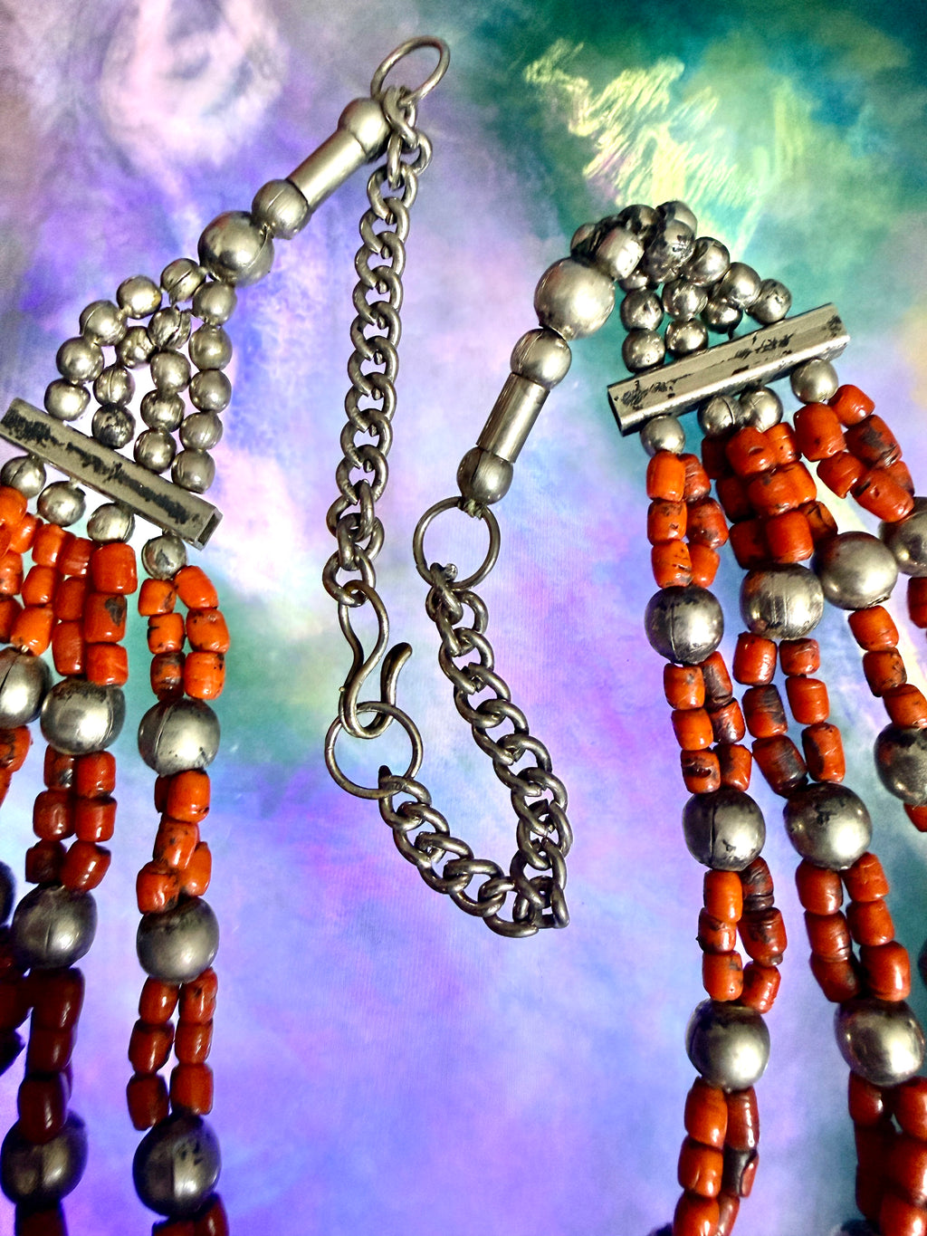 Vintage Tribal Statement Necklace