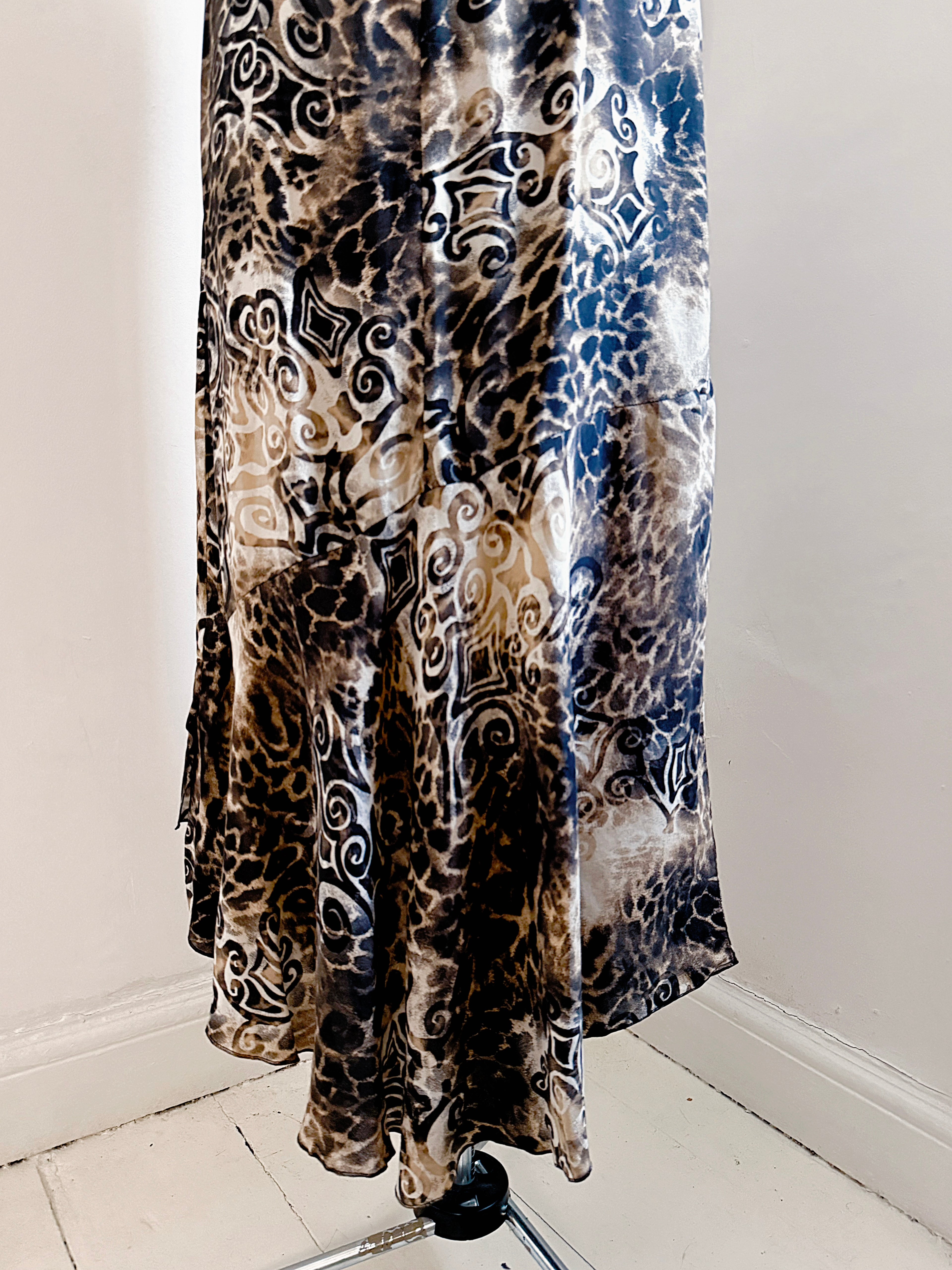 90s/Y2K Vintage Animal Print Dress