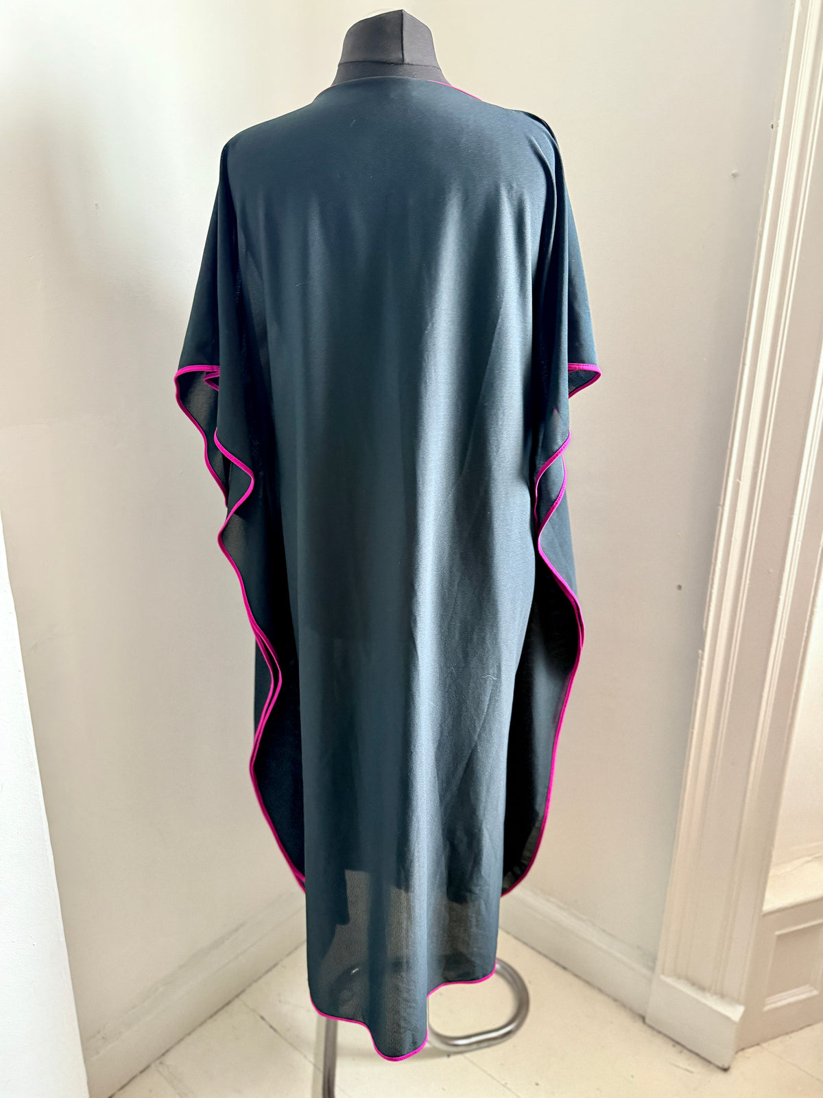 Vintage Semi Sheer Kaftan with Tiger Print