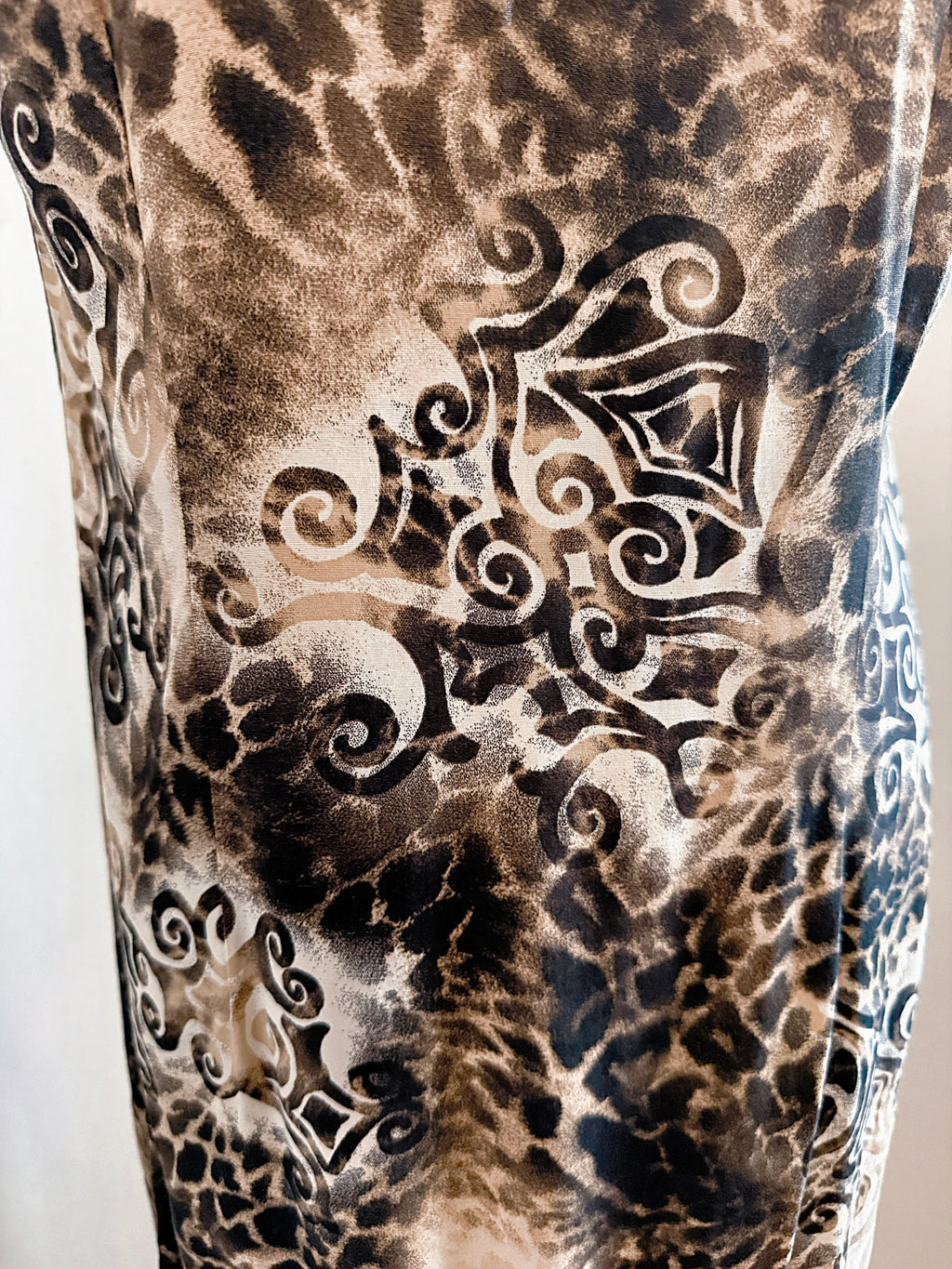 90s/Y2K Vintage Animal Print Dress