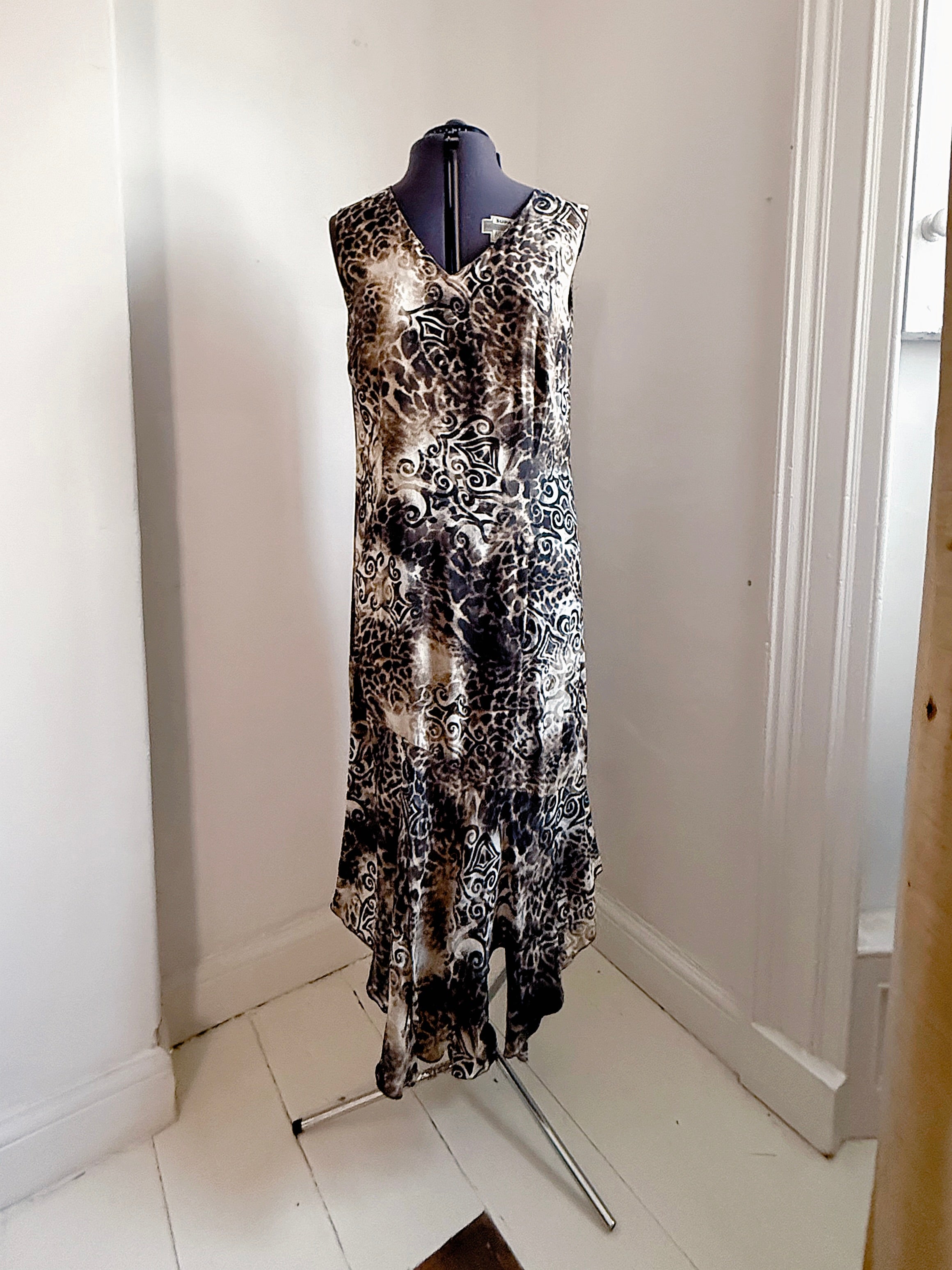 90s/Y2K Vintage Animal Print Dress