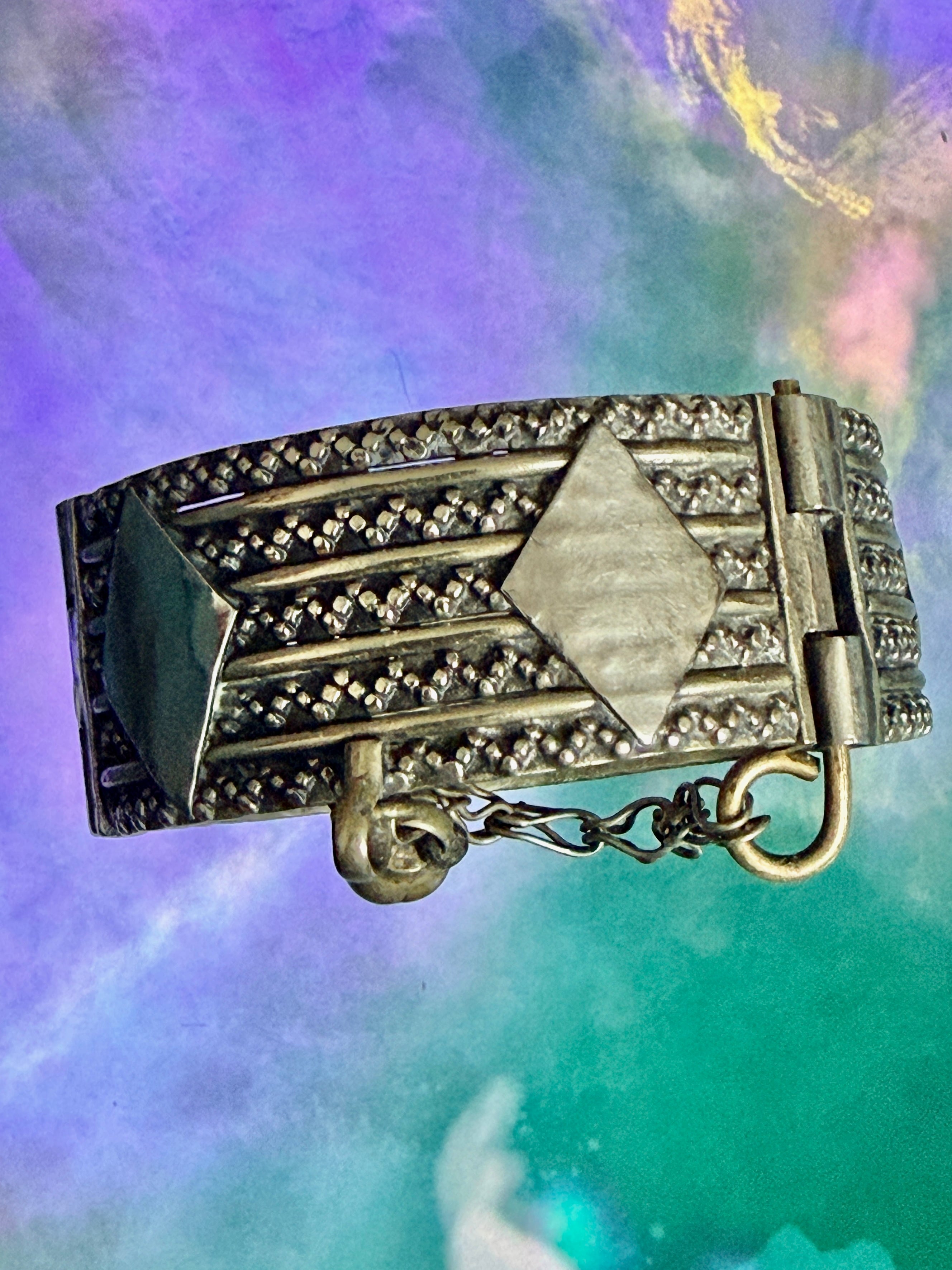 Vintage Kuchi Tribal Cuff Bracelet