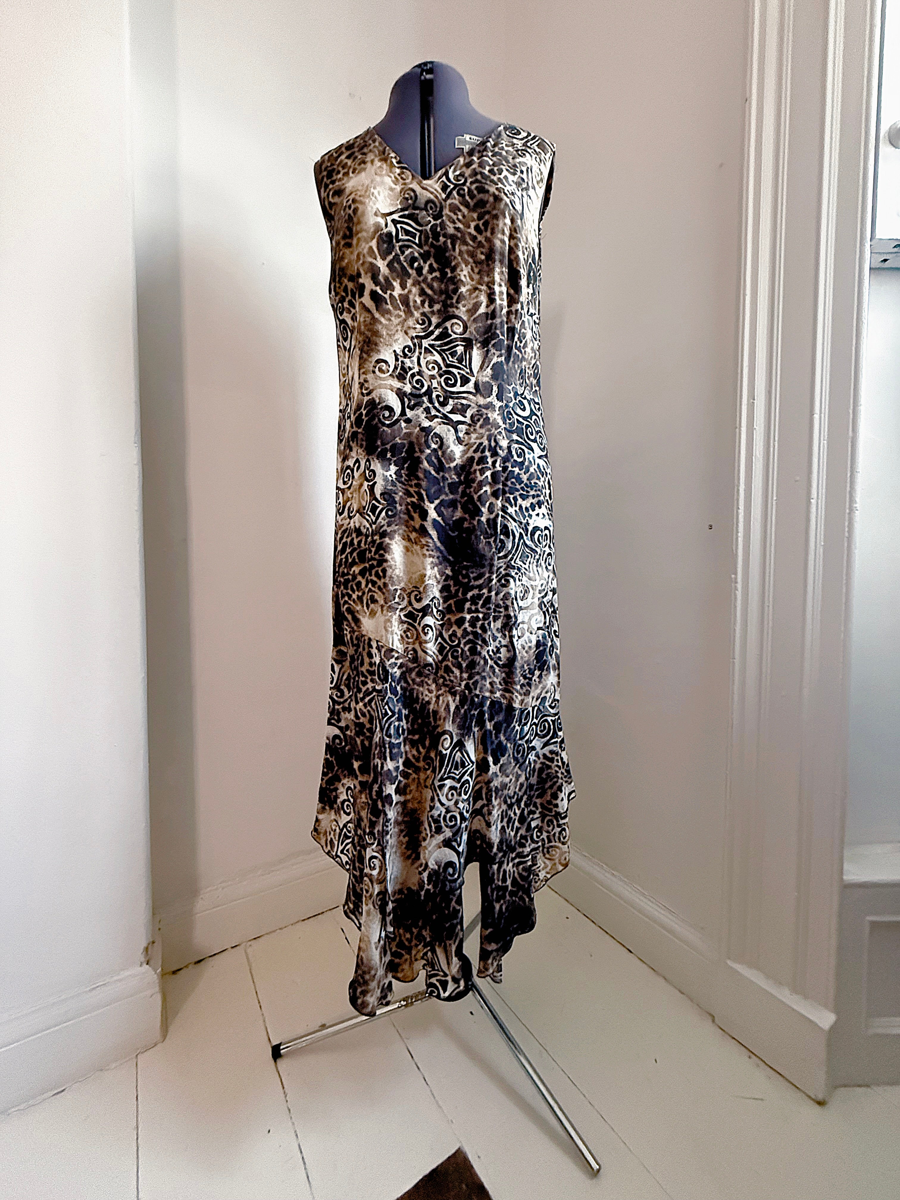 90s/Y2K Vintage Animal Print Dress