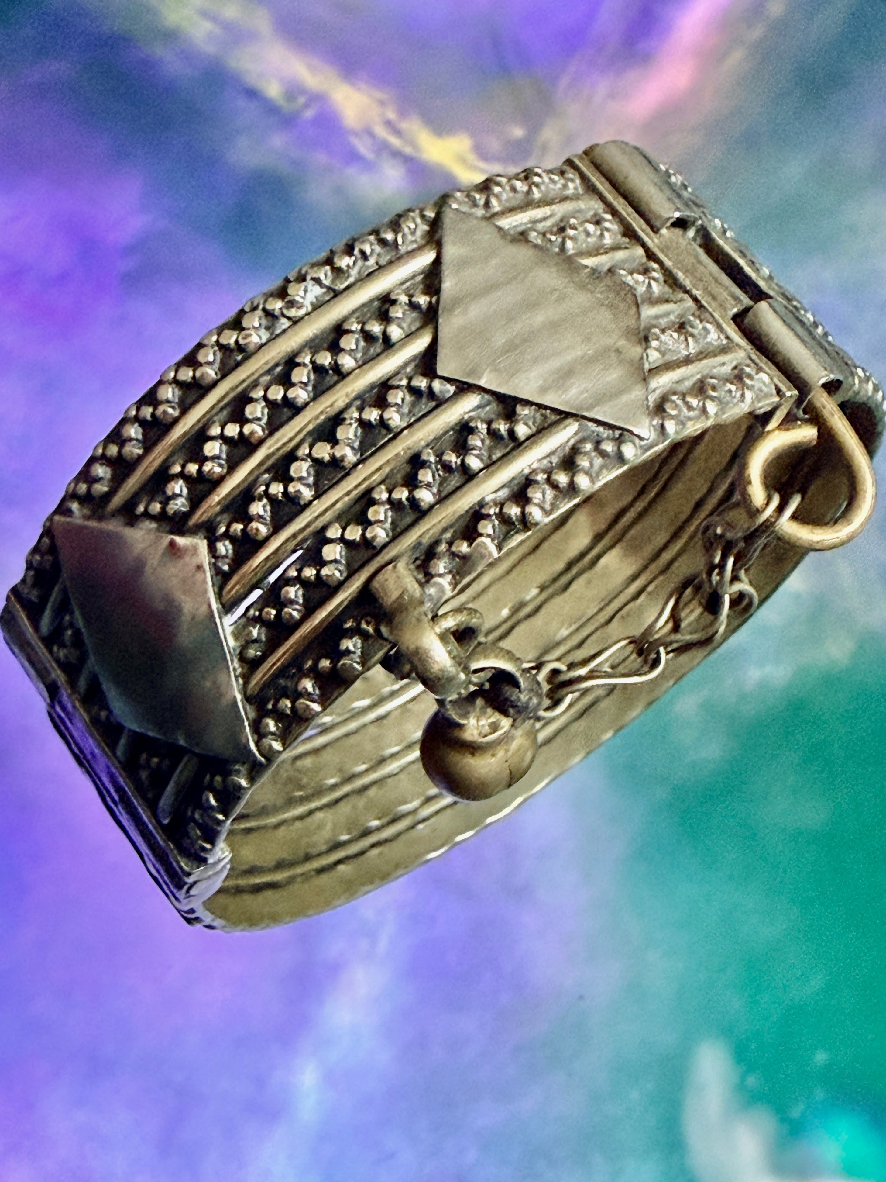 Vintage Kuchi Tribal Cuff Bracelet