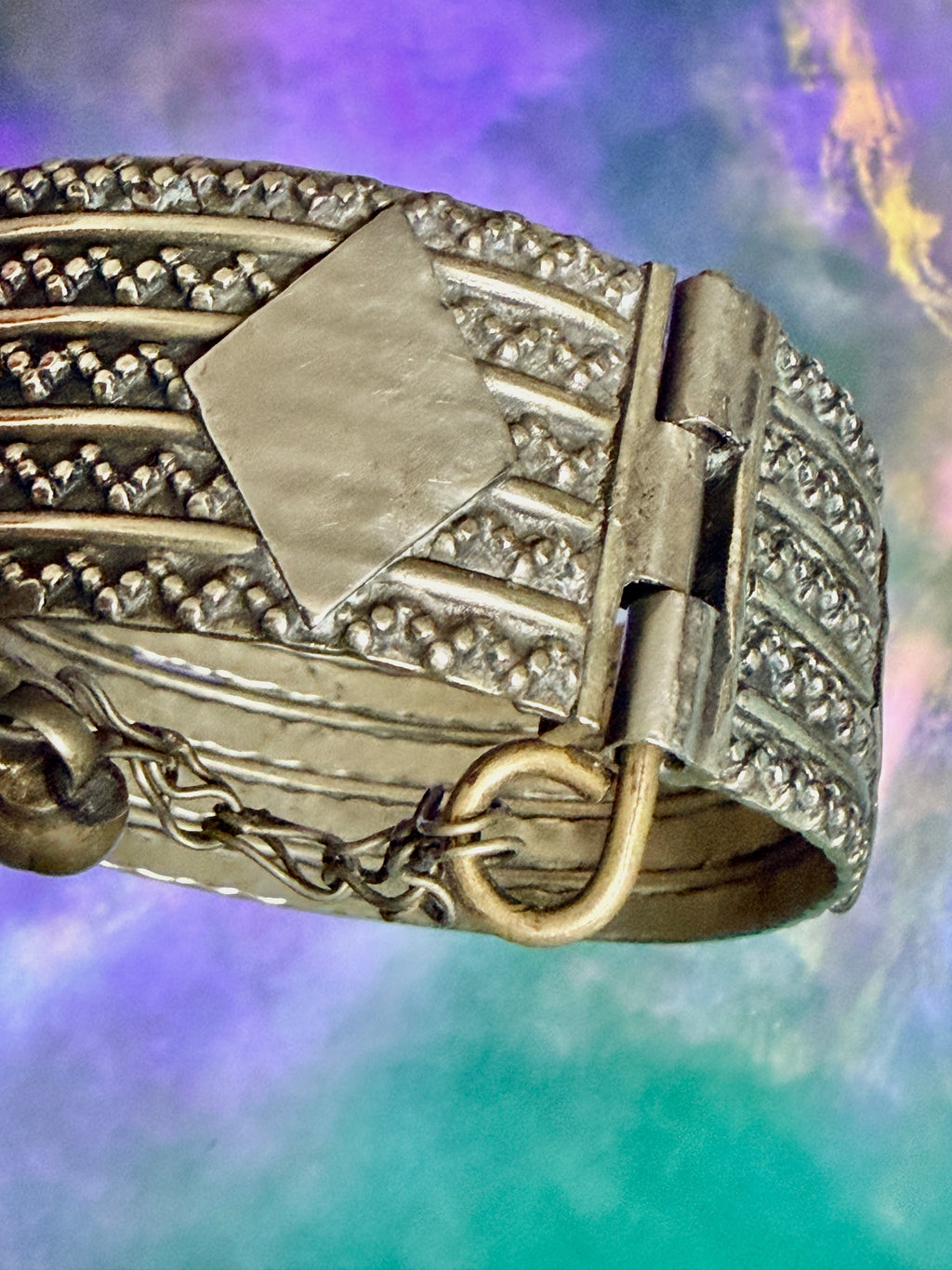 Vintage Kuchi Tribal Cuff Bracelet