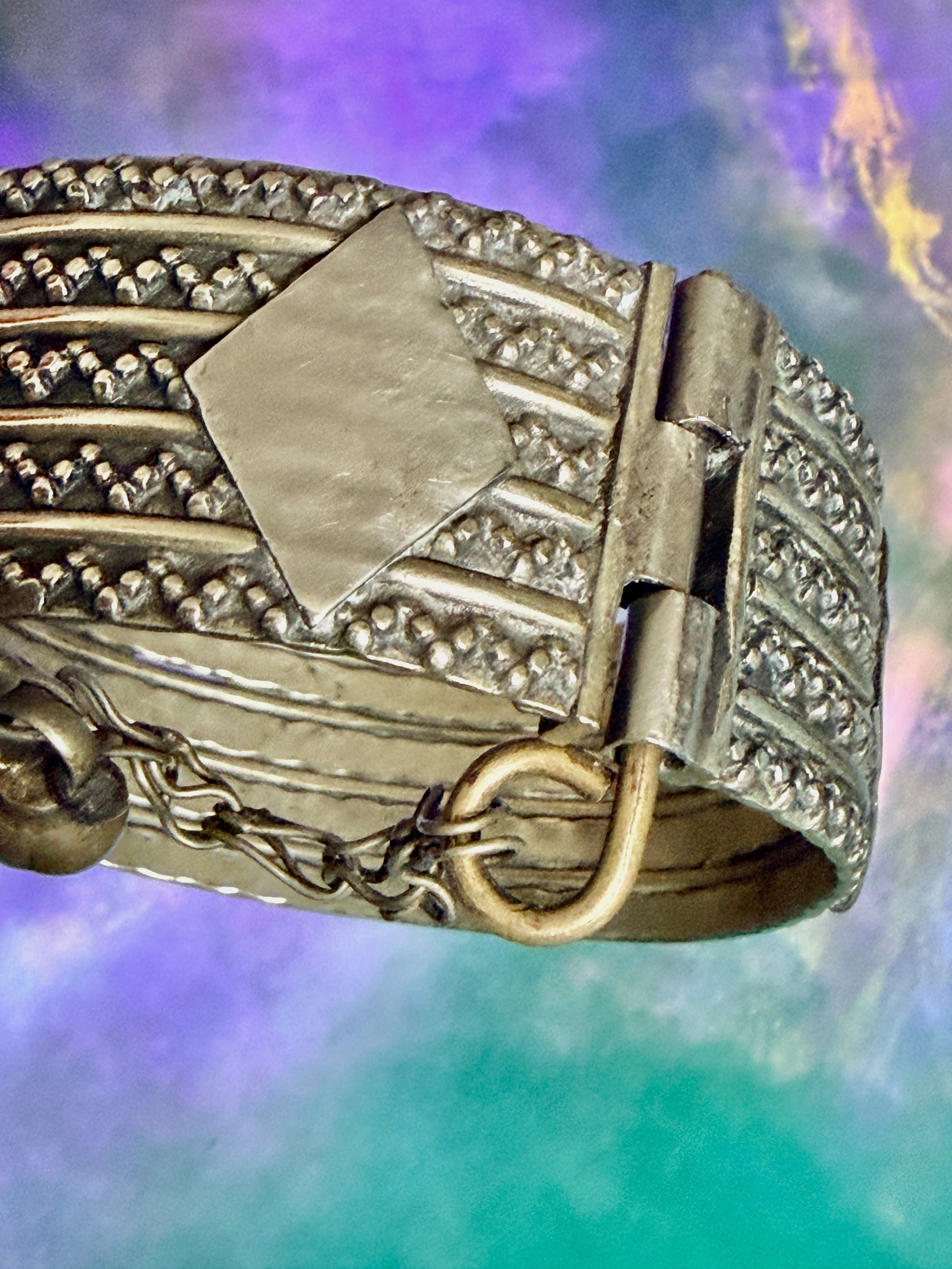 Vintage Kuchi Tribal Cuff Bracelet