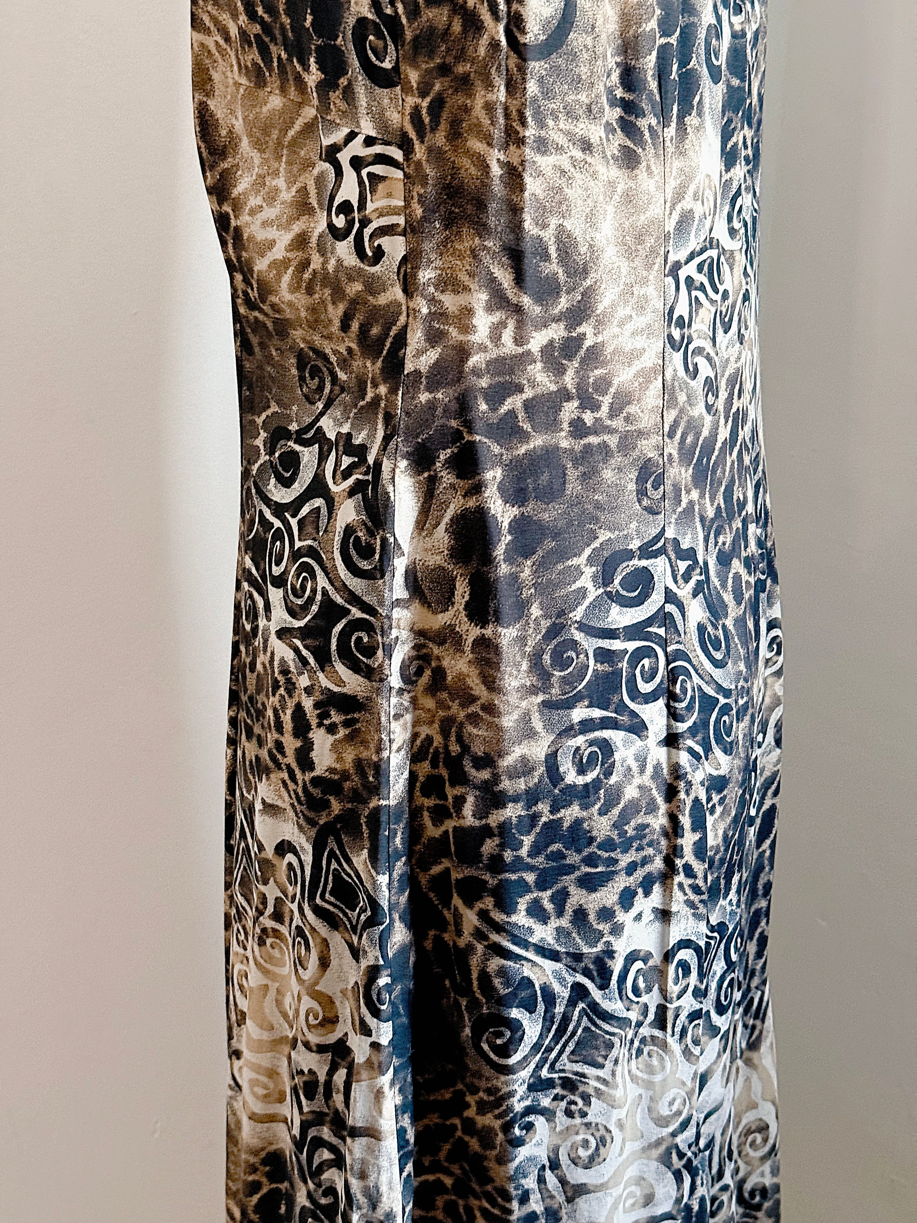 90s/Y2K Vintage Animal Print Dress