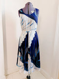 80s Quirky Wheat Dress