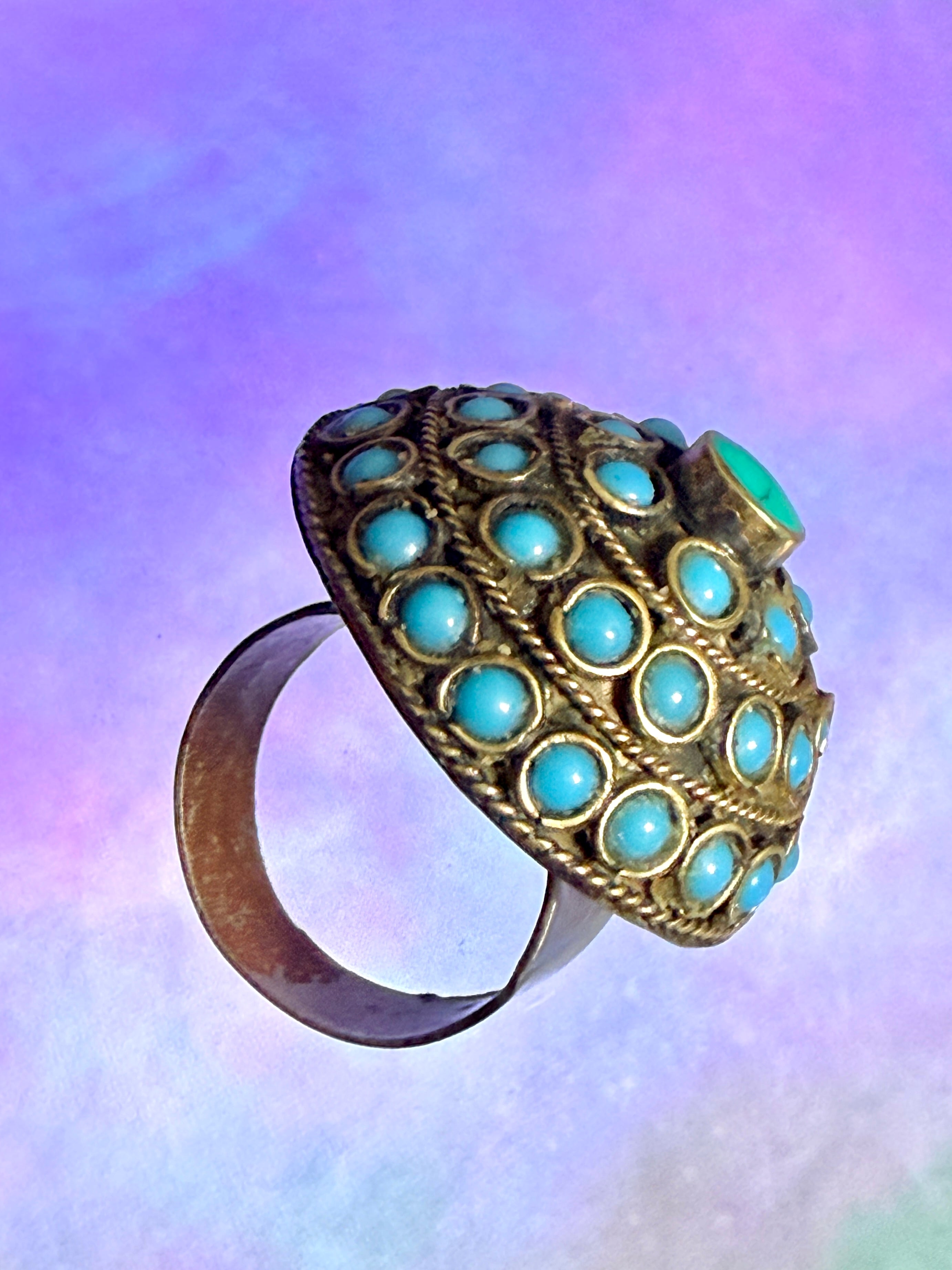 Vintage Kuchi High Dome Ring