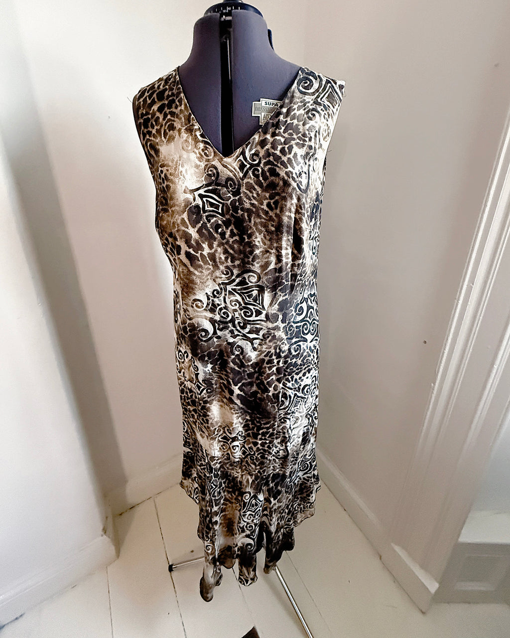 90s/Y2K Vintage Animal Print Dress