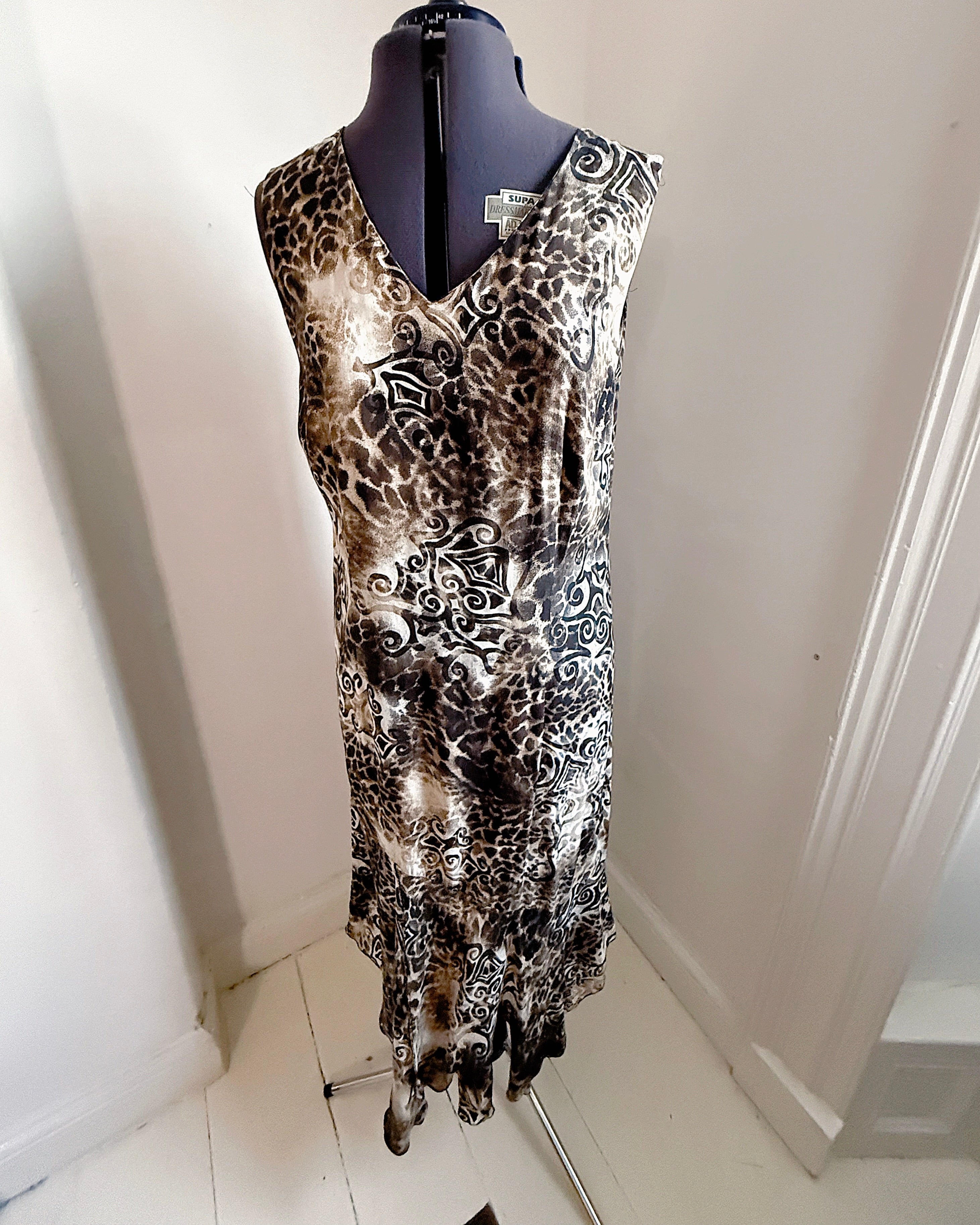 90s/Y2K Vintage Animal Print Dress